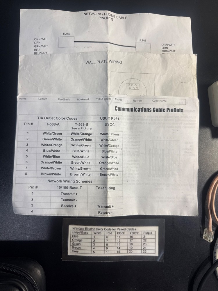 NE TEST REMOTE NETWORK CABLE TESTER