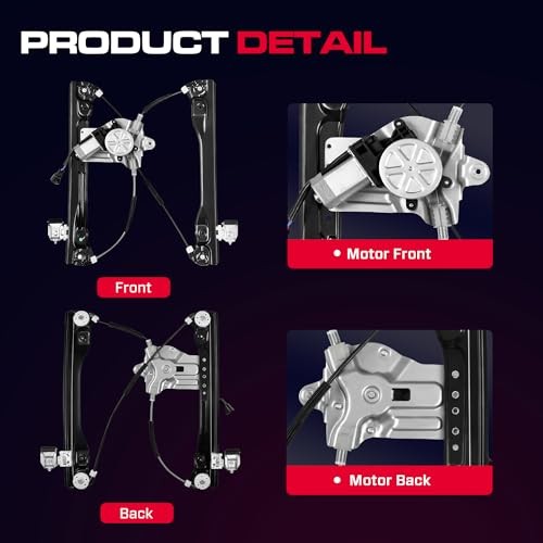Front Passenger Side Power Window Regulator with Motor (2 Front Passenger (RH)