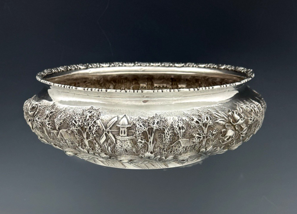 Schofield Baltimore LANDSCAPE Sterling Bowl Castles