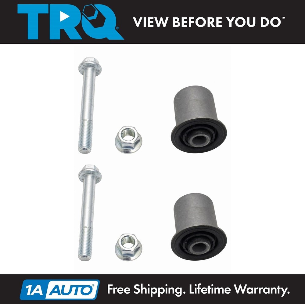 TRQ Front Lower Control Arm Strut Shock Fork Bushing LH RH Set 2pc for Ram 1500
