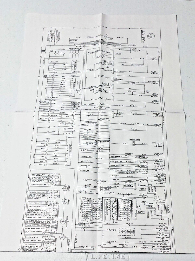 BIG BEN MANUAL & SCHEMATICS-Williams