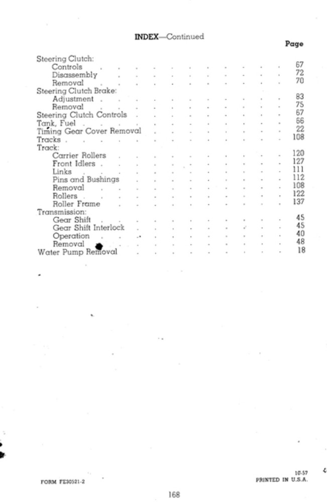 Caterpillar D4 Tractor Servicemen's Reference Book (please read description)