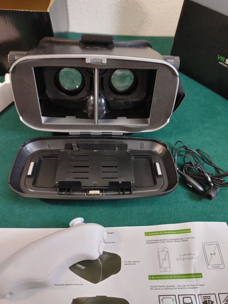VR SHINECON Virtual Reality Glasses 3D Headset