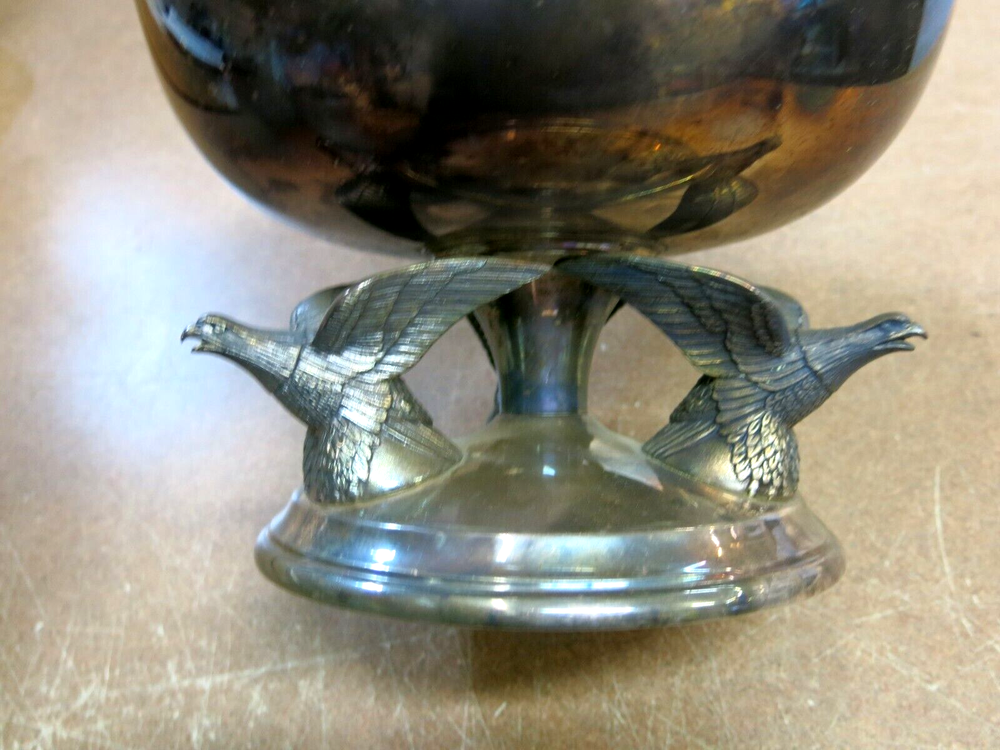 International Silver Co. Large Silver-Plated Punch Bowl