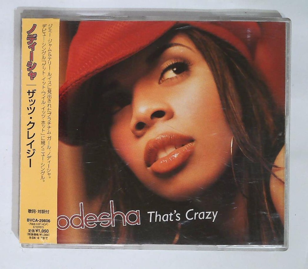 Nodesha – That's Crazy BVCA-29606 JAPAN CD, Single OBI