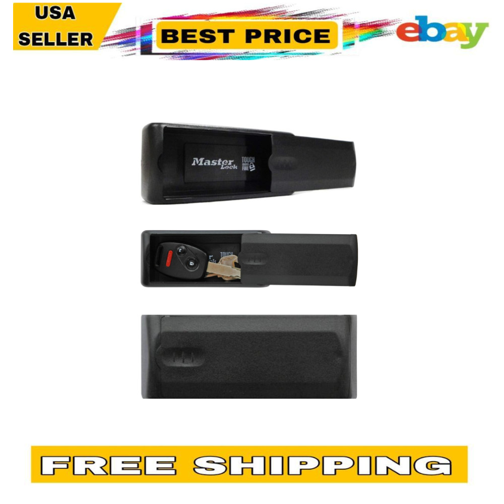 Magnetic Key Holder Large Magnet Hide A Key Lock Box Car Safe Storage Solution