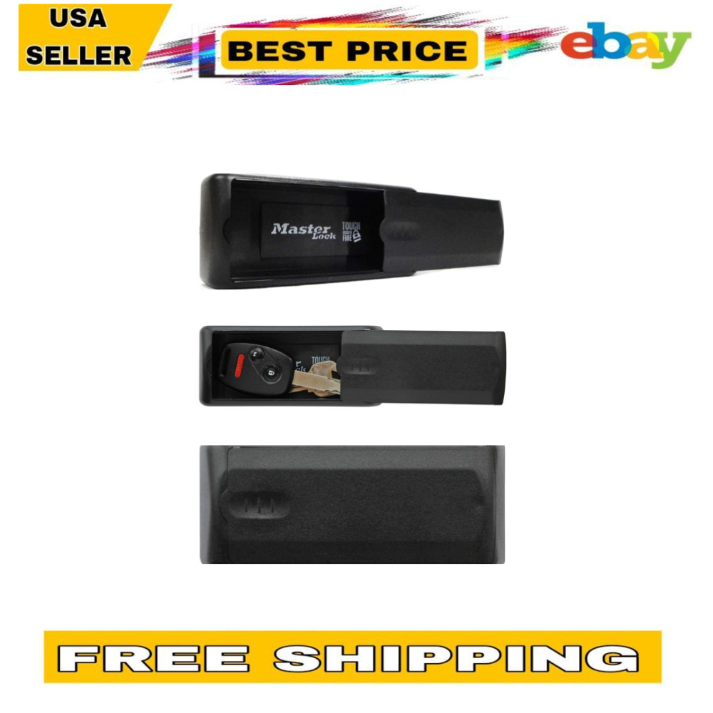Magnetic Key Holder Large Magnet Hide A Key Lock Box Car Safe Storage Solution