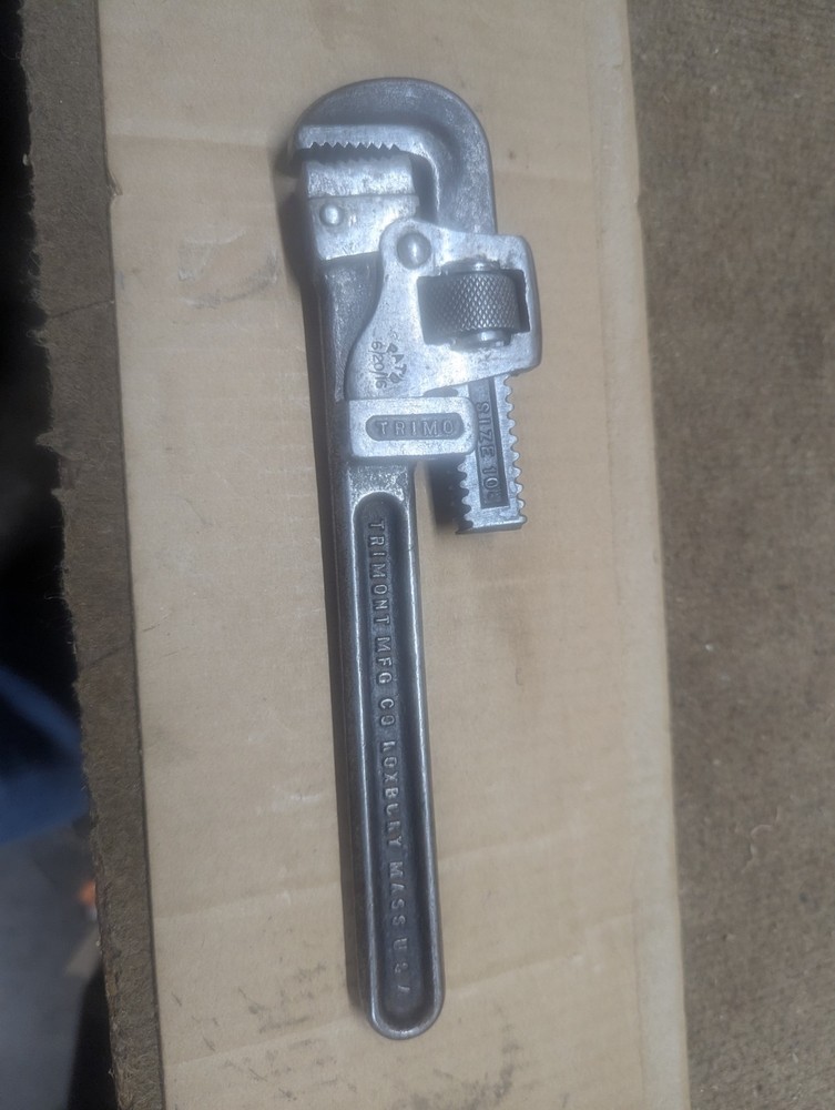 Vintage 10" TRIMO Pipe Wrench