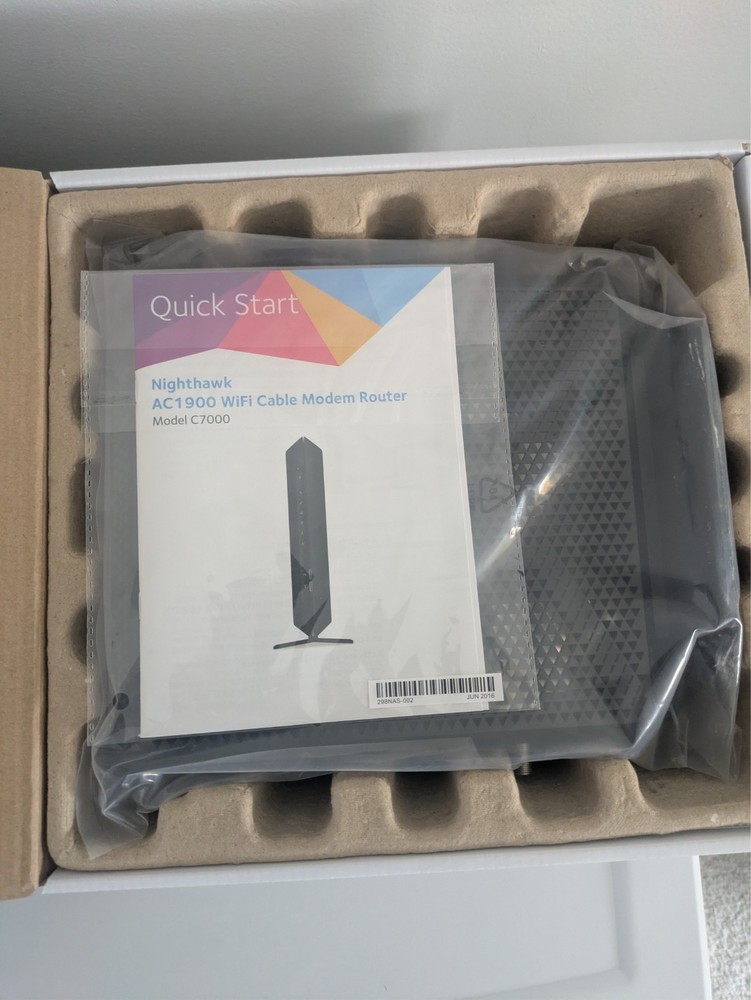 NetGear AC1900 WiFi Cable Modem Router C7000