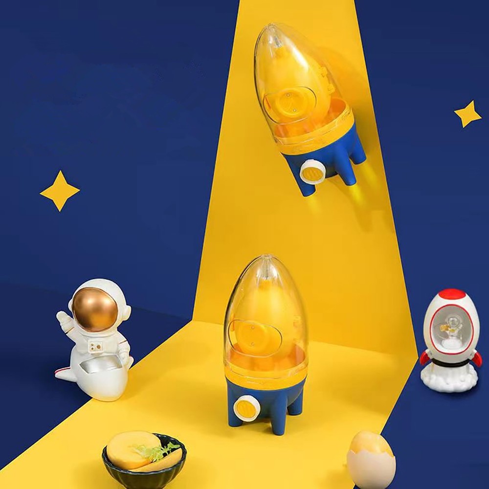 Egg Yolk White Mixer Scrambler Shaker Hand Pull Type Manual Blender Spinner