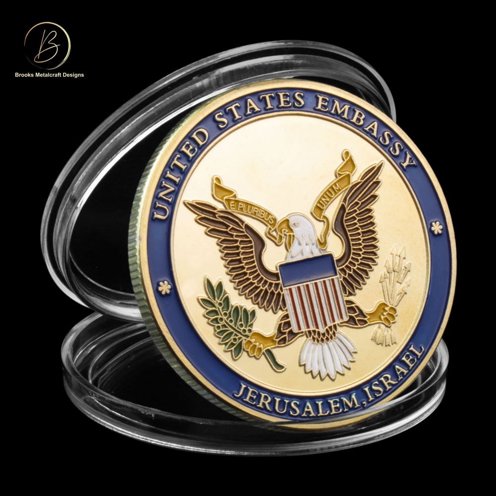 US Embassy Jerusalem Israel Challenge Coin