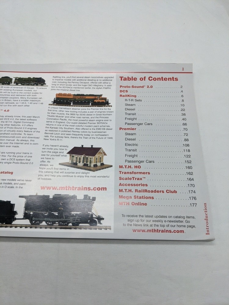 MTH Electric Trains 2008 Volume 2 Catalog