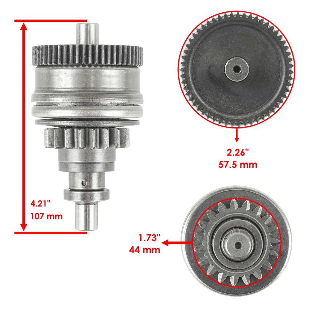New Starter & Drive for Yamaha Wave Runner 700 1990-2004