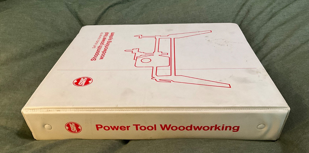 BOOK - Self Study Course for the Shopsmith Power Tool Wood Working System