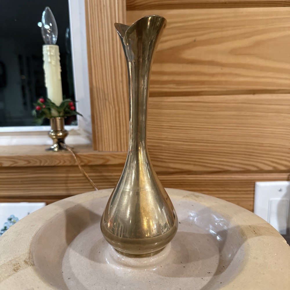 Brass Bud Vase Made In India