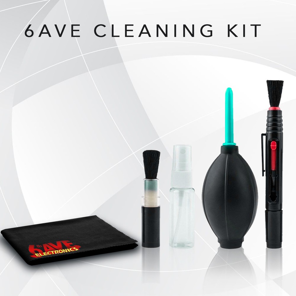 58mm Filter Kit Bundle with Close Up Lens Set, Cleaning Kit, and More