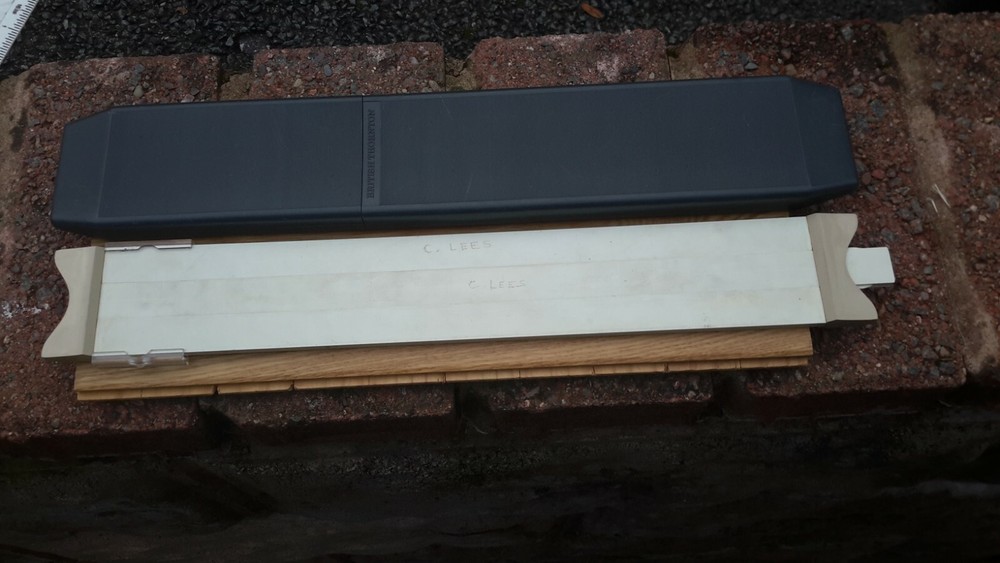 BRITISH THORNTON AD 070 SLID RULE CASED