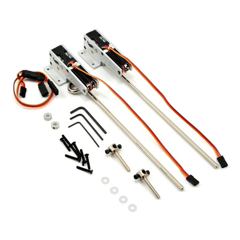 New E-flite Eflite 60-120 85 degree Strut Ready Main Elect Retract Set EFLG510