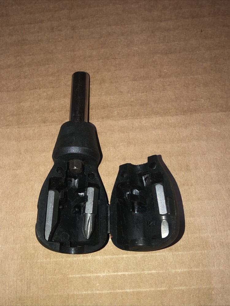 Pocket Stubby Screwdriver, 3 Interchangeable Bits, Thorsen 5 pc !