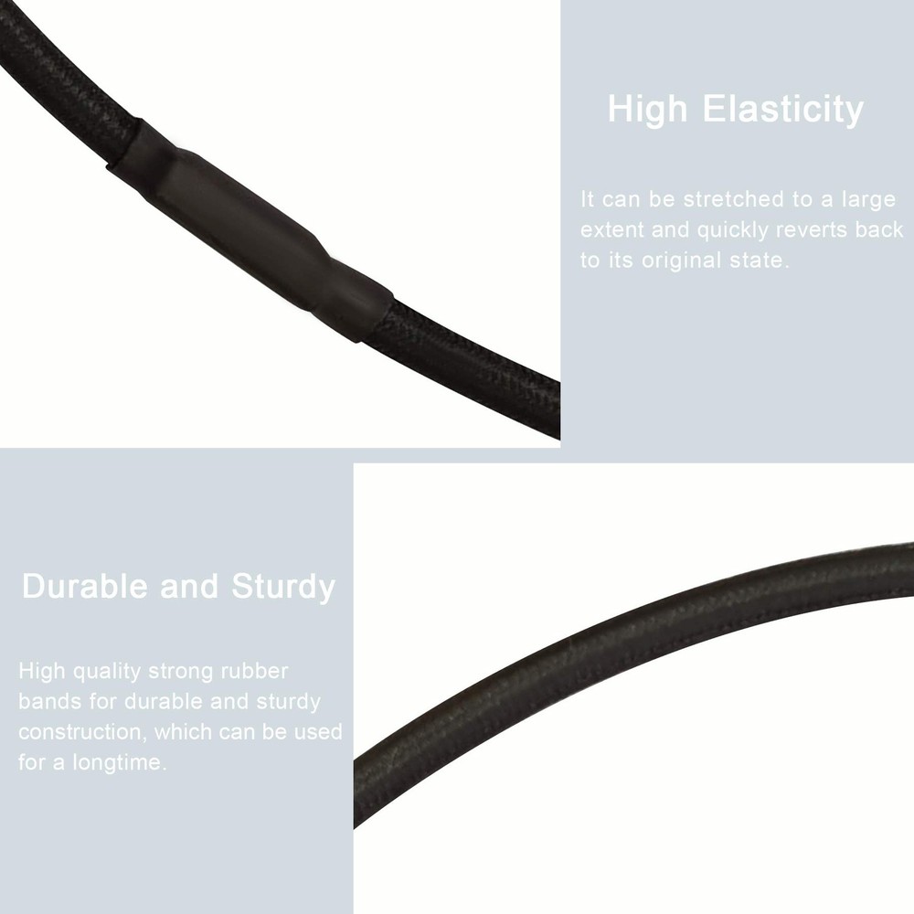 Universal Elastic Bands Replacement for Microphone Shock Mount Mic Holder Cla...