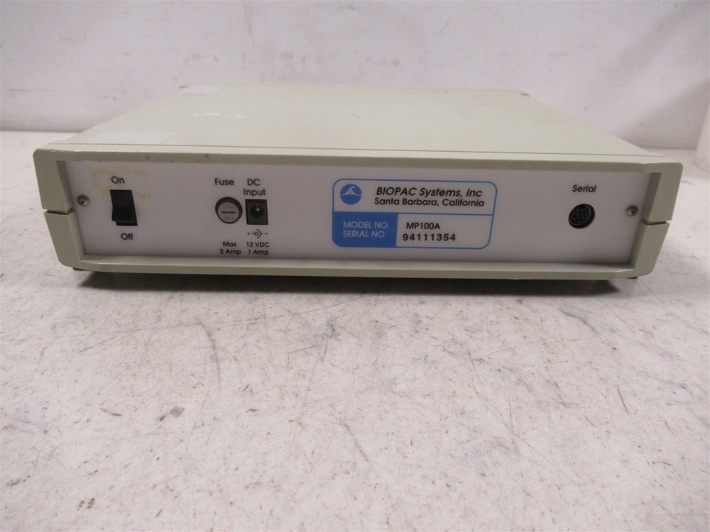 BIOPAC Systems MP100A Data Acquisition Module