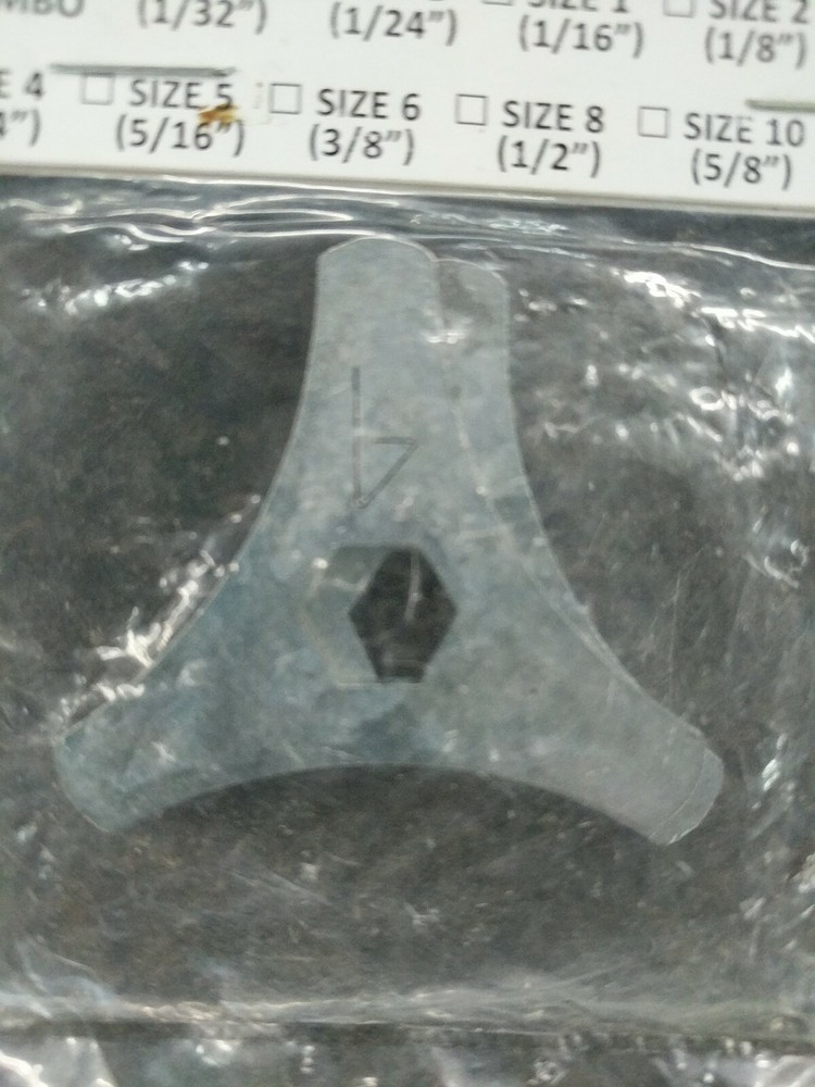 57084, 2 CAM Set, Size 4, 1/4" L, 3 Settings Midwest Rake