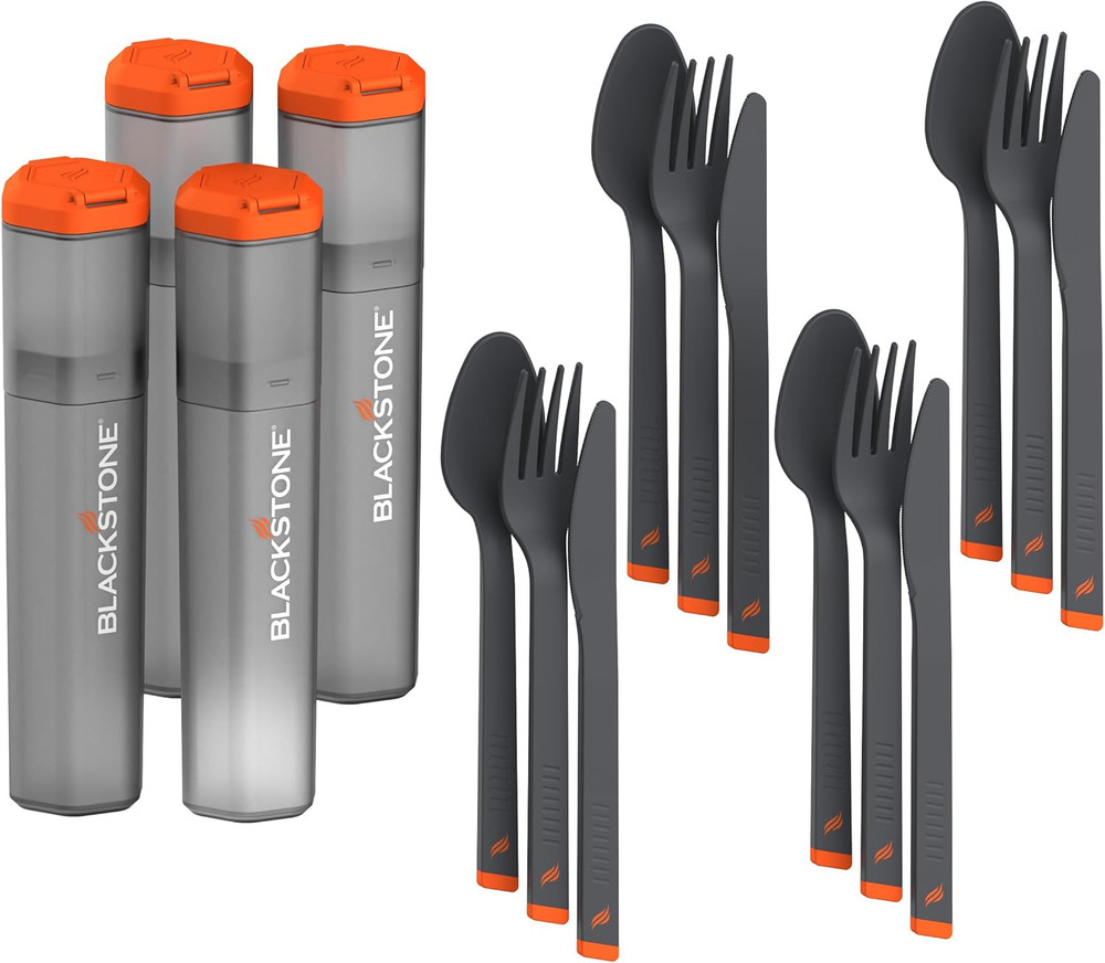 5763 Camping Utensils Set, 4 Pack