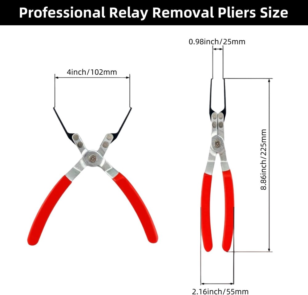 Relay Puller Pliers Automotive Fuse Puller Tool Set