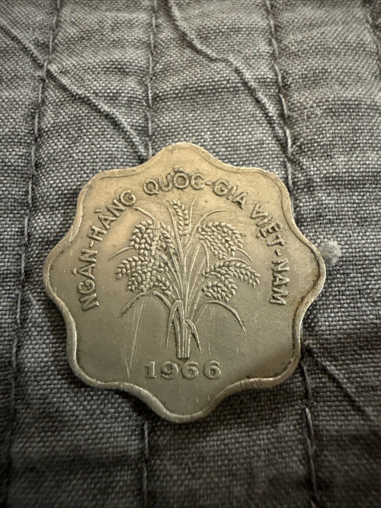 1966 Vietnam 5 Dong Coin