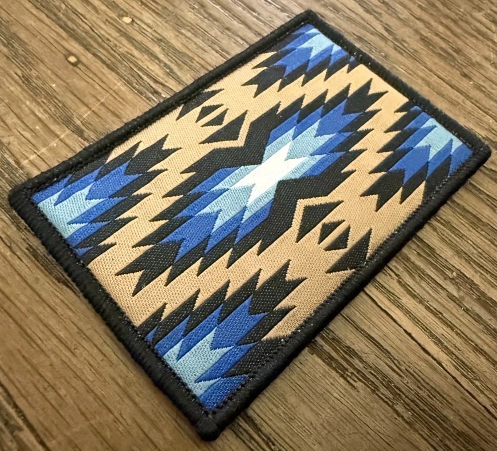 Black Canyon Systems BCS "Southwest Camo SWMK" Blue & Tan Patch