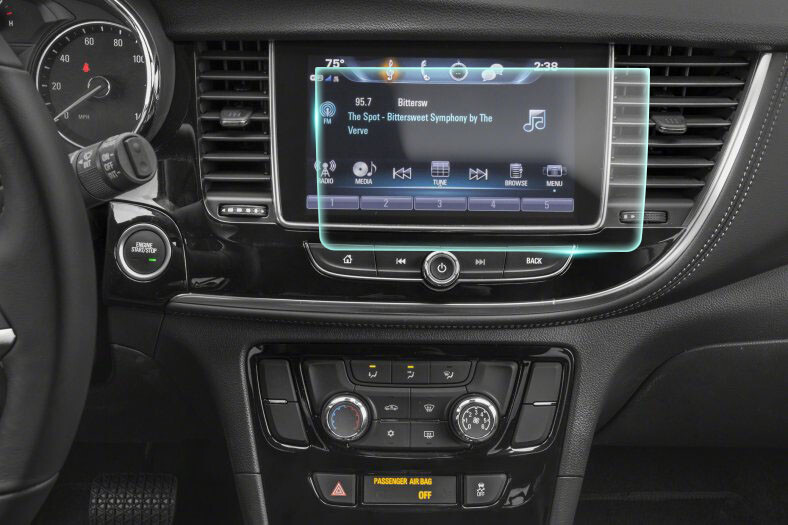 Crystal Clear Screen Protector for 2019 Buick Encore Vehicle Navigation
