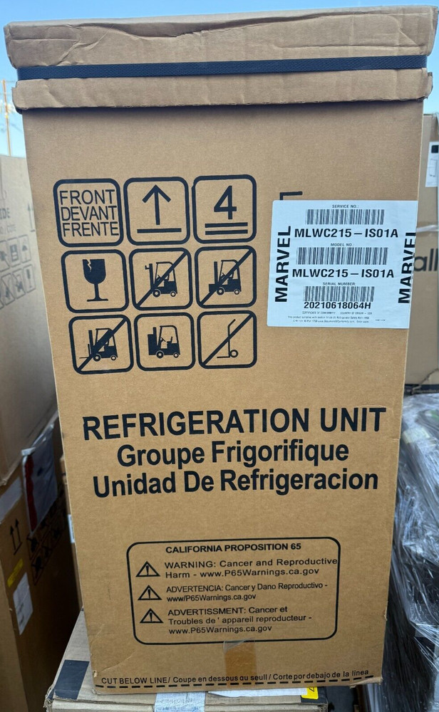 Marvel 15" Built-In Panel-Ready Compact Wine Cooler - MLWC215IS01A