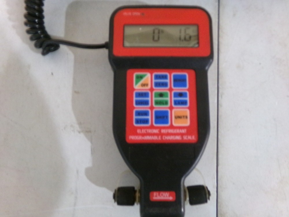 ZORO 5PWF7 PROGRAMMABLE REFRIGERANT SCALE