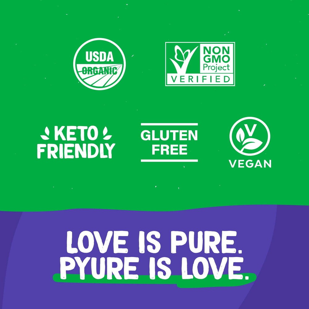 Pyure Organic Stevia Extract, Single Ingredient Powdered Sweetener