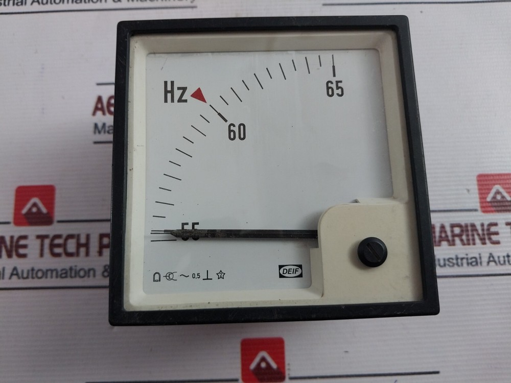 Deif 55-60-65 Hz Frequency Meter