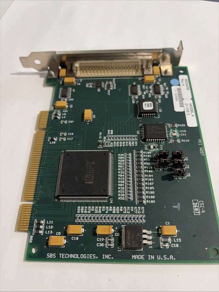 SBS Technologies 21-100-2 PCI Host Interface Card Industrial I/O