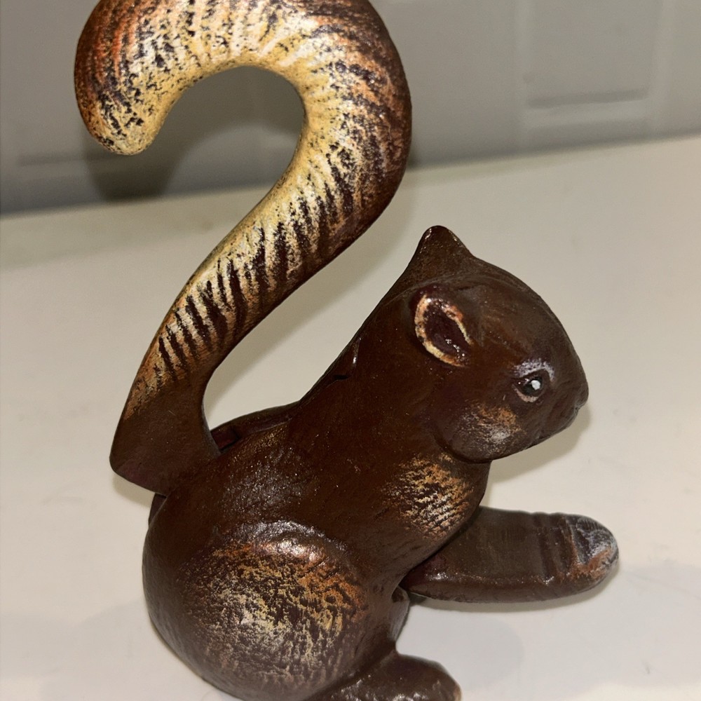 Vintage Cast Iron Squirrel Nut Cracker