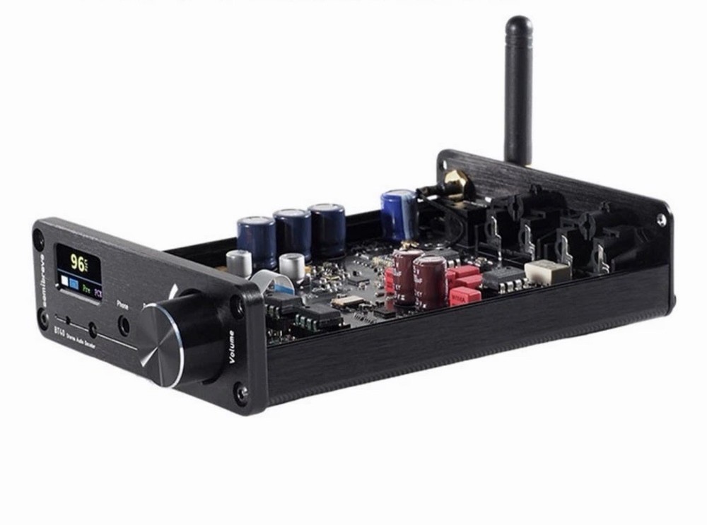 Semibreve BT40 HD LDAC Bluetooth5.1 DAC Receiver ES9038 Decoder Fit 3SRC Frequ..