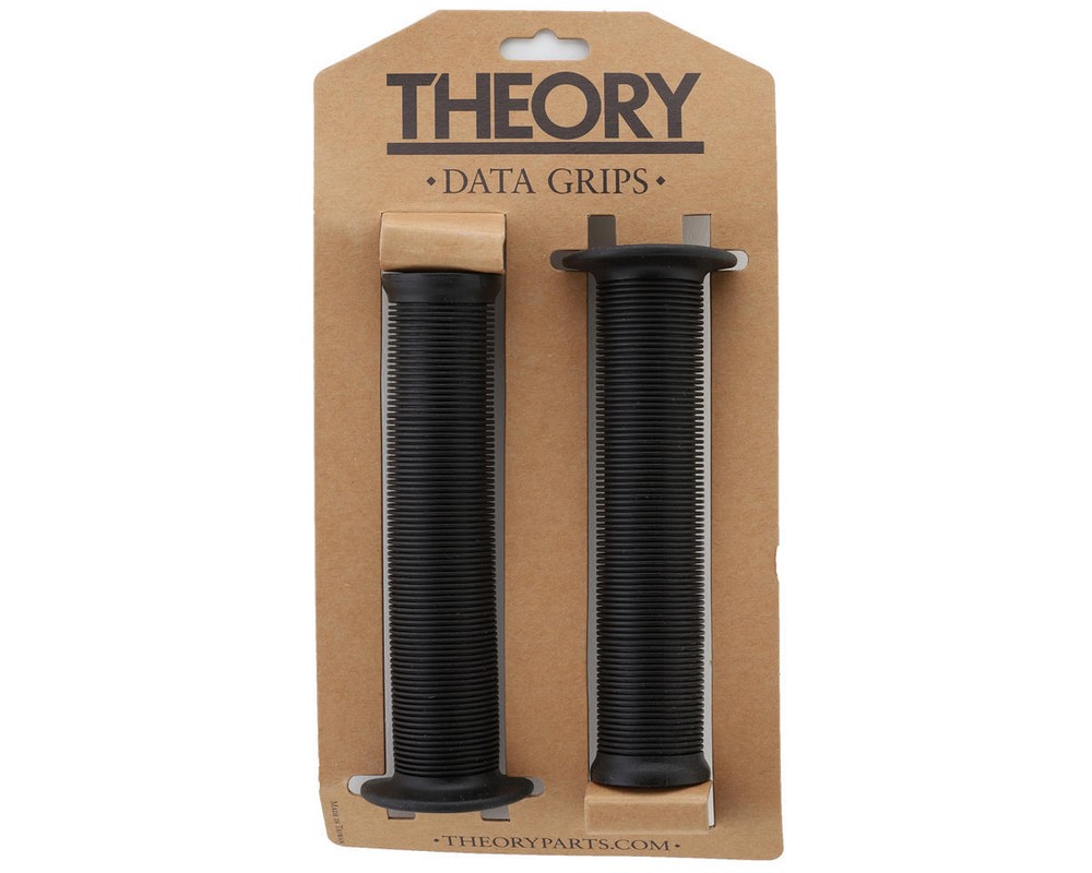 Theory Data Grips (Flanged) (Black) [GRITH6800BLA]
