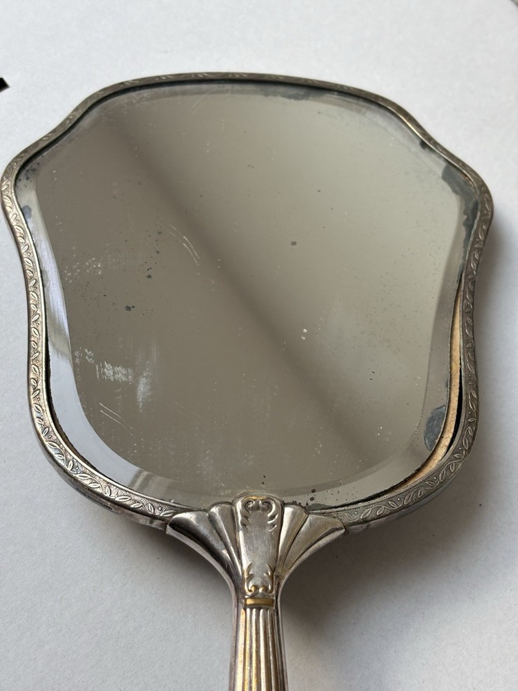 Vintage Handheld Vanity Mirror