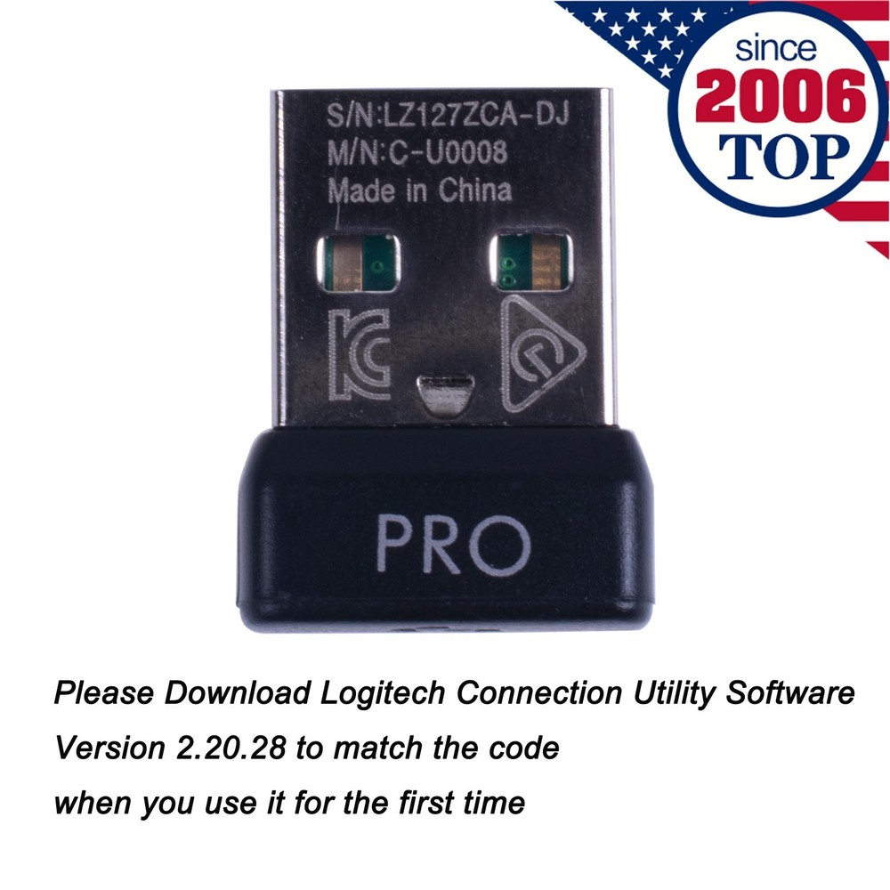 USB Dongle Mouse Receiver Adapter for Logitech G Pro Wireless Mouse