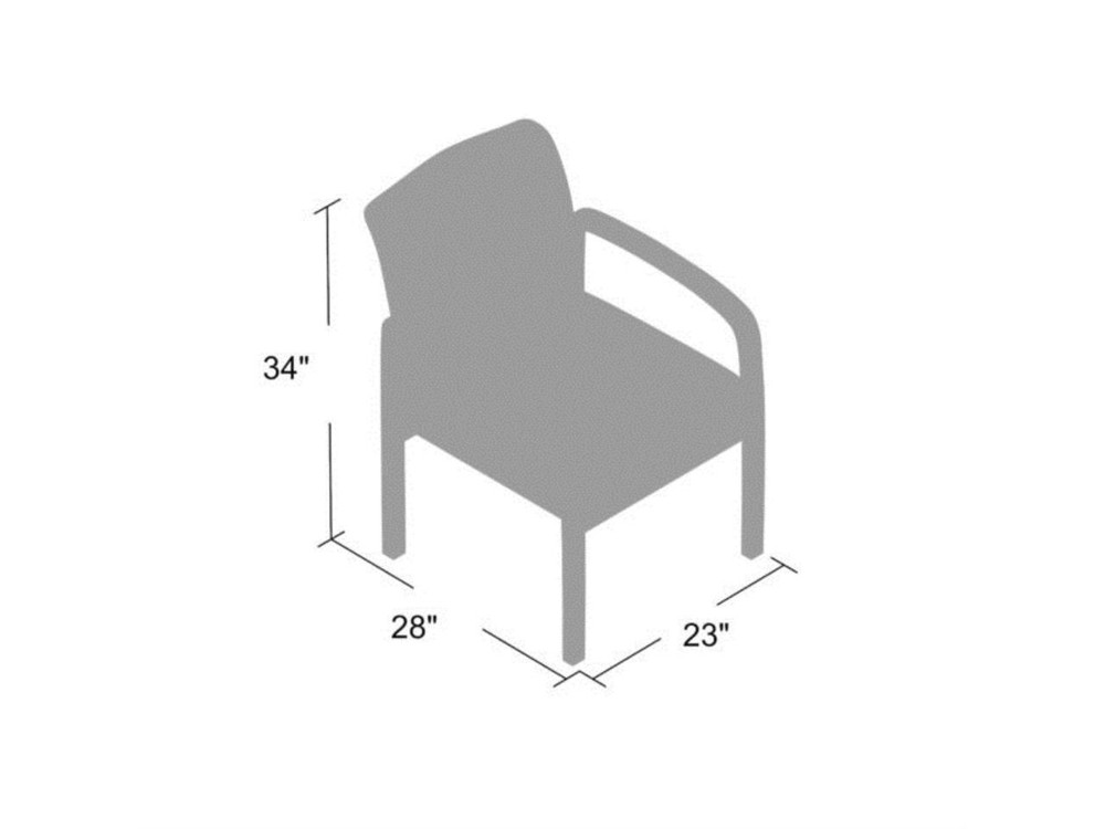Boss NTR (No Tools Required) Guest Chair