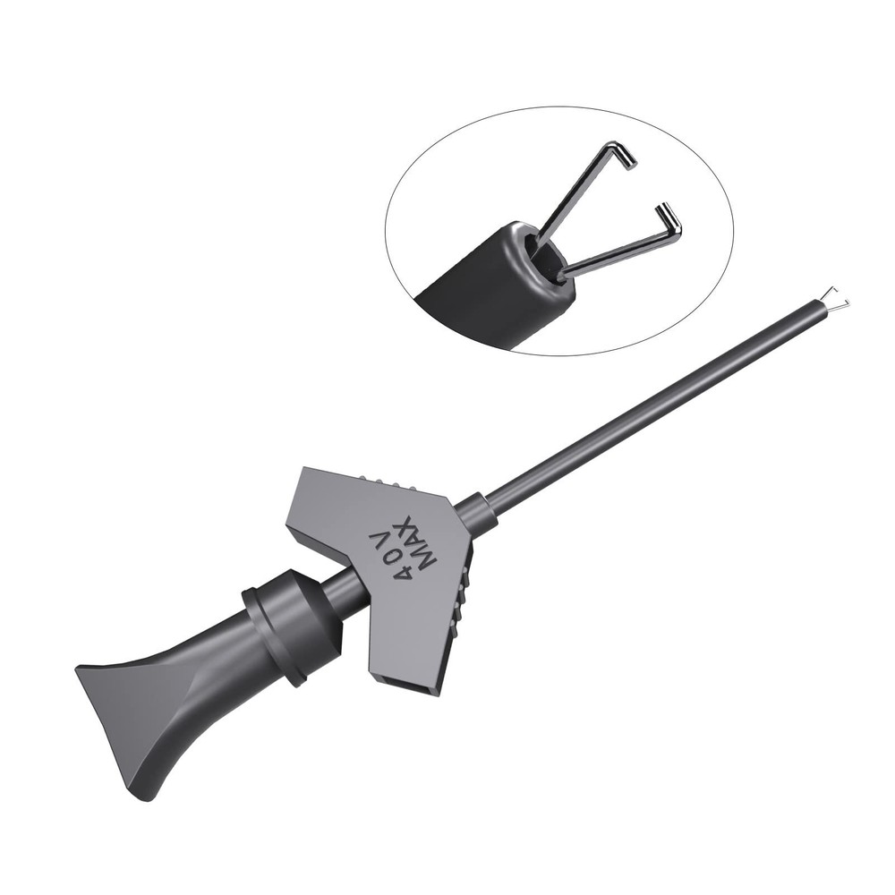 12-PCS SMD IC Test Hook Clip 6 Colors for Logic Analyzer Electronic Testing