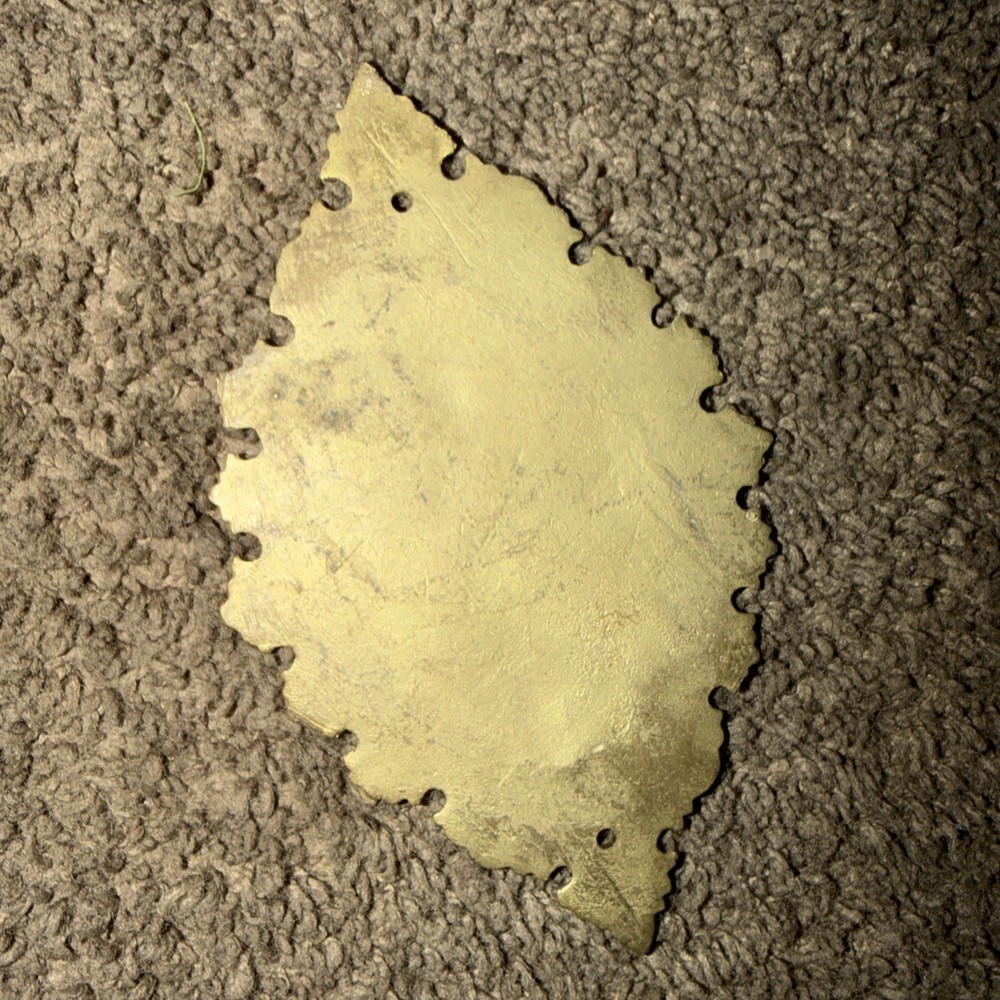 cast iron NO smoking sign