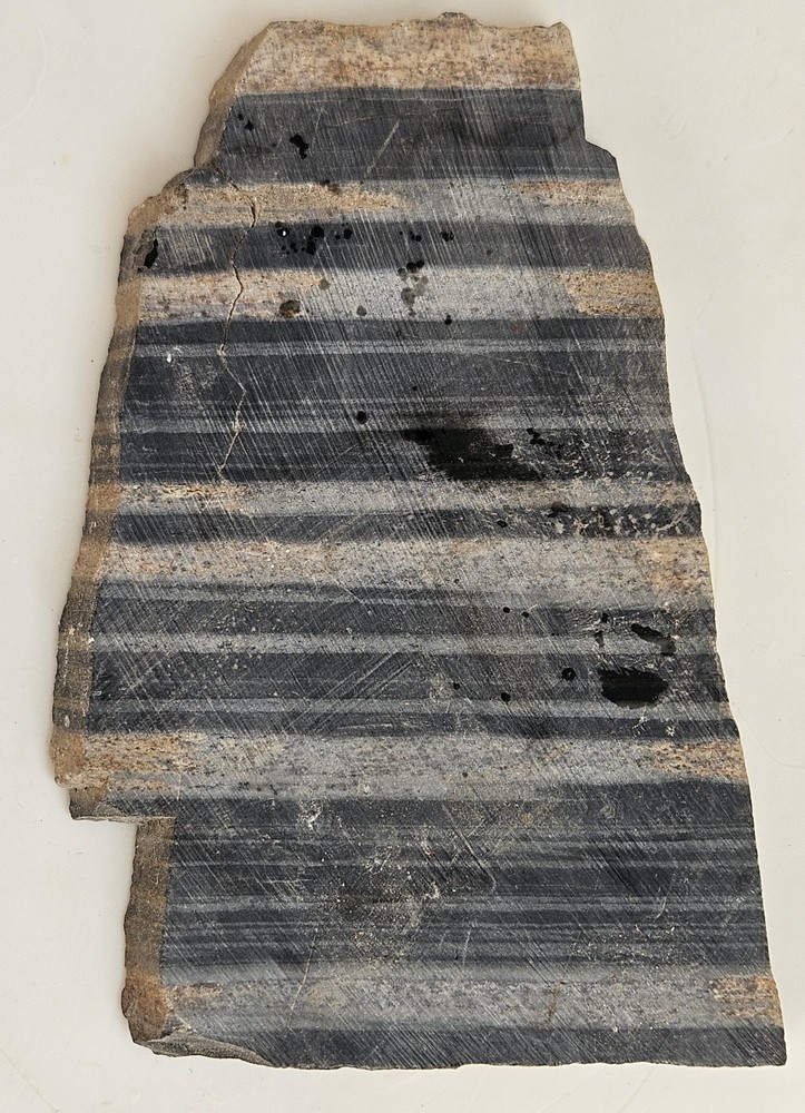 Unknown Lapidary Slab Banded Quartz