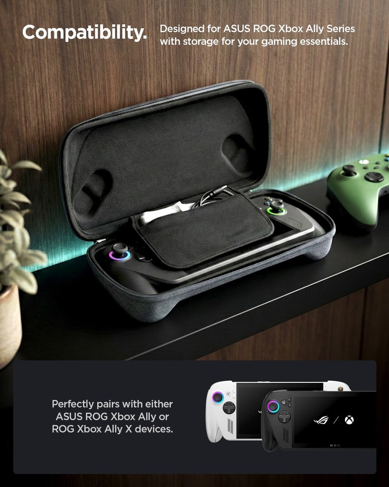 For 7" Gaming Handheld Console | Spigen Klasden Pouch Carrying Case