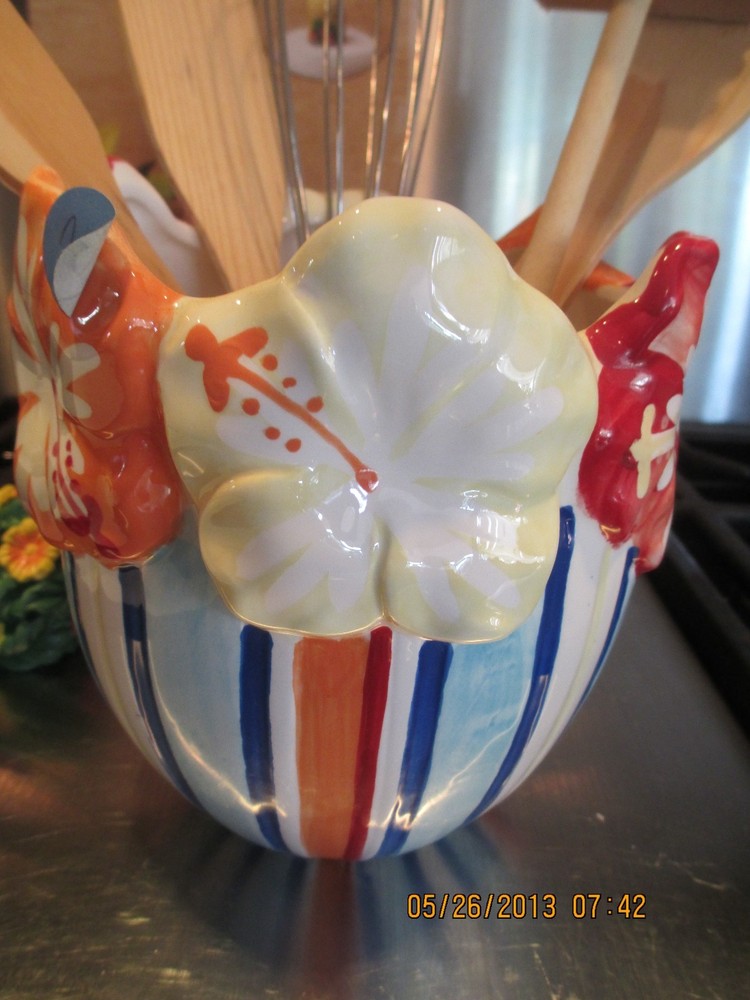 PARROT ~ TROPICAL KITCHEN SET ~ 12 PIECE