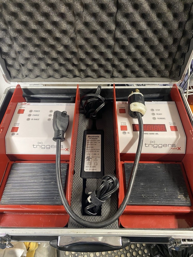 Maxis Triggers Dual Remote Foot Switch  System Tugger/Puller