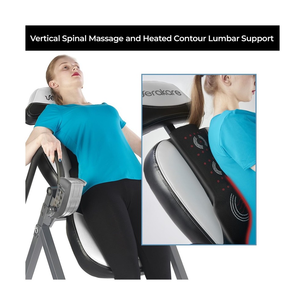 Verakare ITM5850 Advanced Heat and Massage Inversion Table