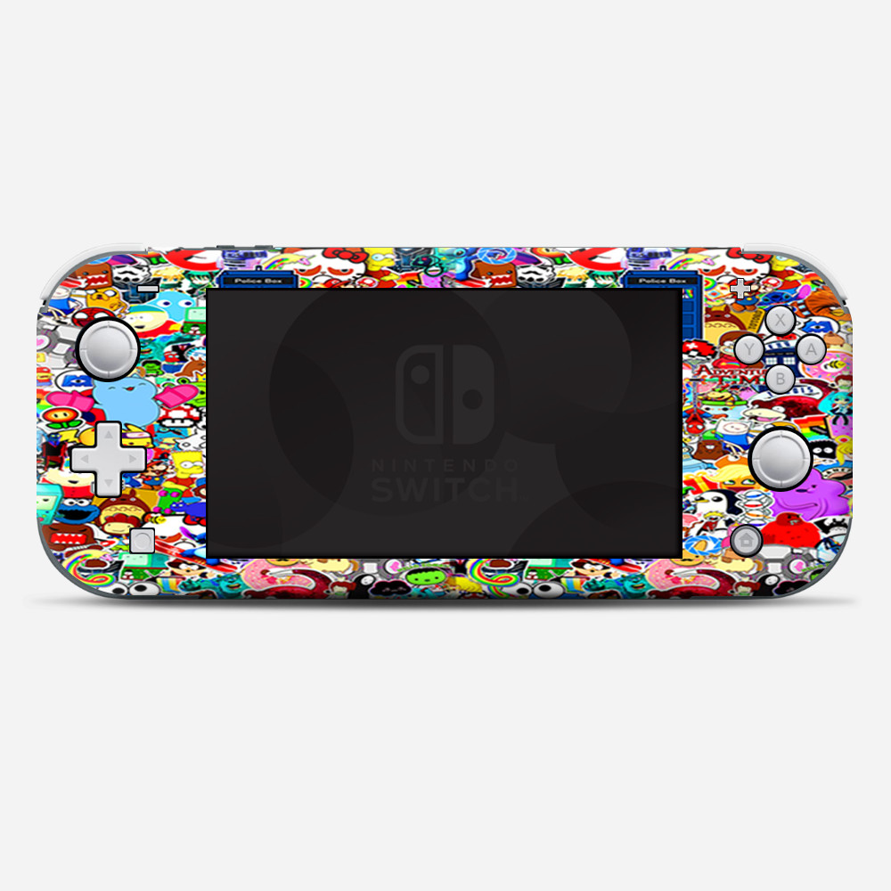 Skins Decals wrap for Nintendo Switch Lite - Sticker collage